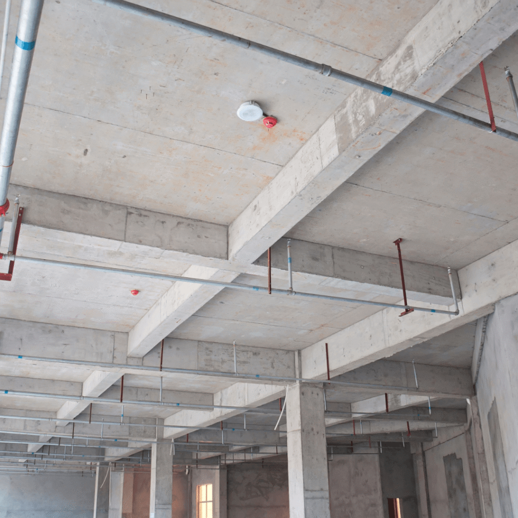 construction structural steel fireproofing