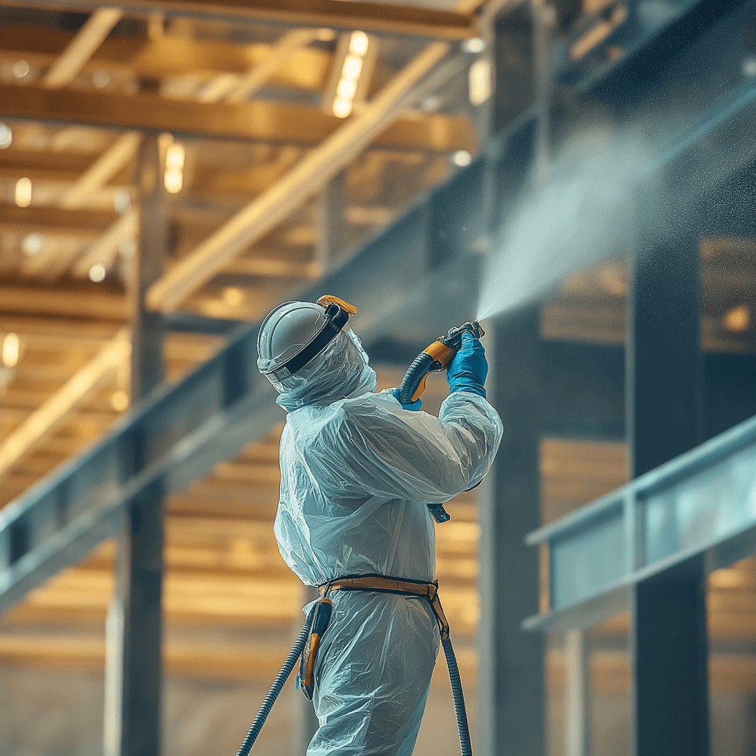 fireproofing building